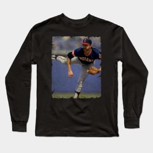 Bert Blyleven in Cleveland Guardians, (1981 - 1985) Long Sleeve T-Shirt